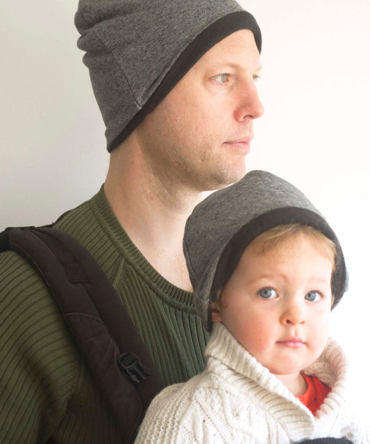 Slouchy hat for Big and Little ones