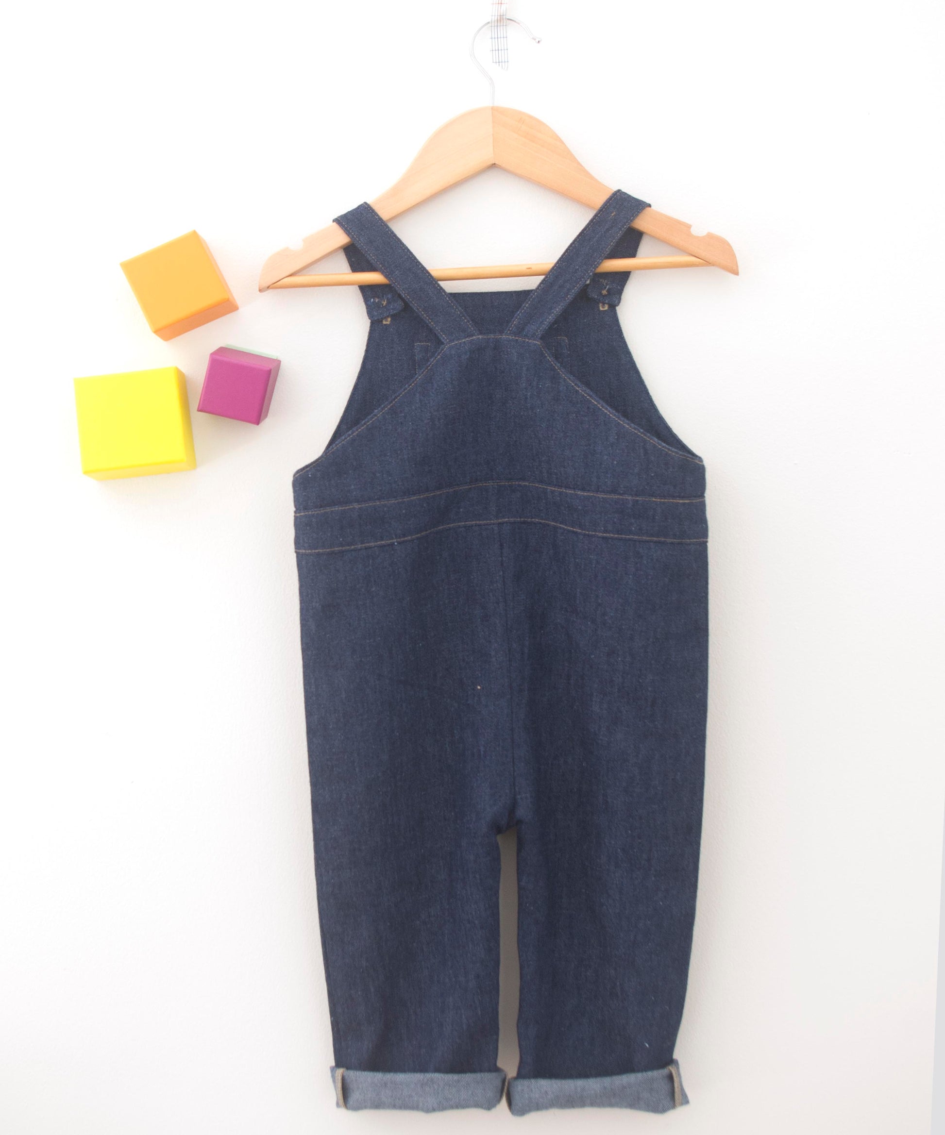 back of overalls